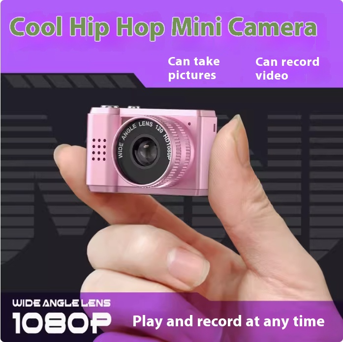 JOZUZE S5 Retro Mini Kamera – HD 1080p, kompakt & immer dabei
