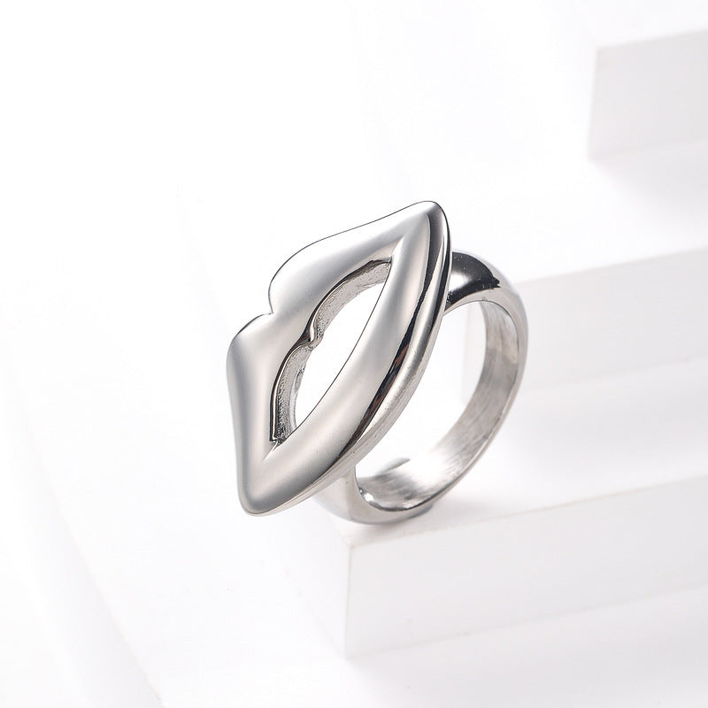 Titanstahl Lippenring – Individueller Statement-Schmuck in Stahl & Gold