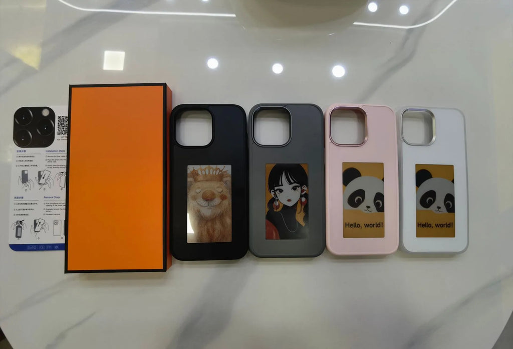 E-Ink Display iPhone Hülle – Personalisierbar, DIY & Stylisch