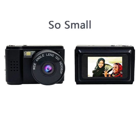 JOZUZE S5 Retro Mini Kamera – HD 1080p, kompakt & immer dabei