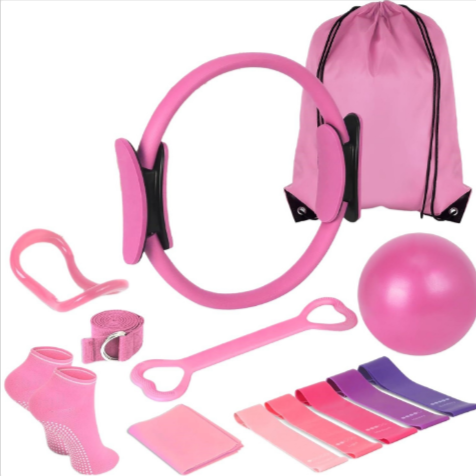 13-teiliges Yoga & Pilates Set – Komplett-Ausrüstung für Zuhause