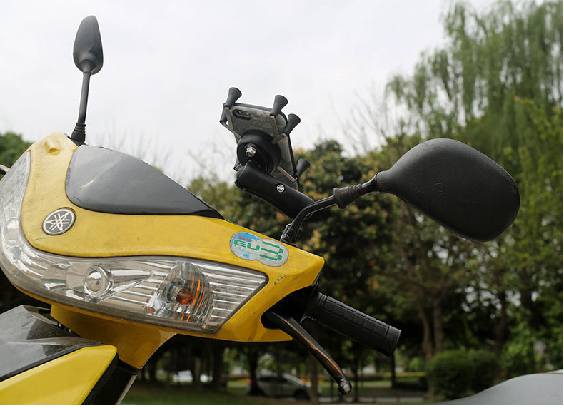 Diebstahlsicherer Handyhalter für Motorrad & Fahrrad