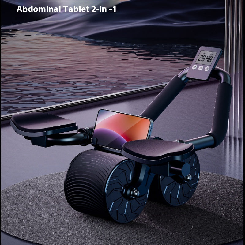 Bauchroller mit automatischem Rückprung – Heimtraining für starke Core-Muskeln