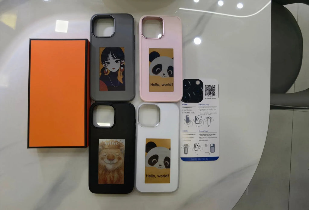 E-Ink Display iPhone Hülle – Personalisierbar, DIY & Stylisch