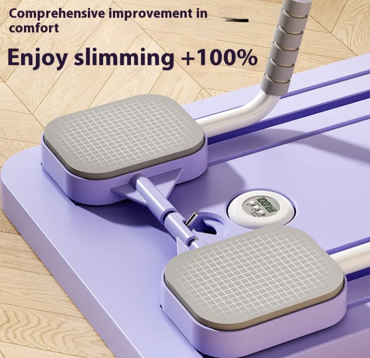 Multifunktionales Fitness-Board mit Bauchroller – Ganzkörper-Heimtraining