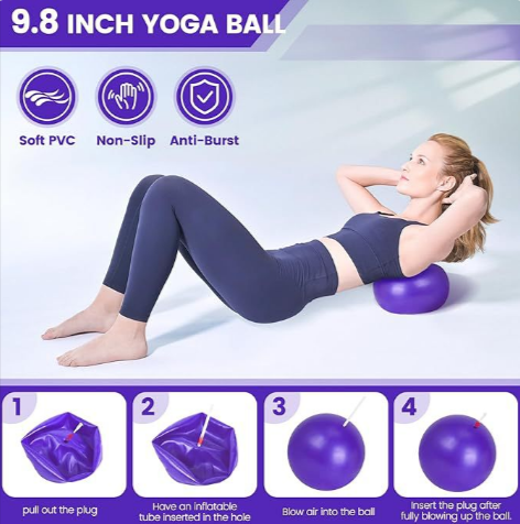 13-teiliges Yoga & Pilates Set – Komplett-Ausrüstung für Zuhause