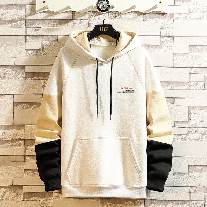 Herren Kapuzenpullover mit Nähten – Lässig, Locker & Warm