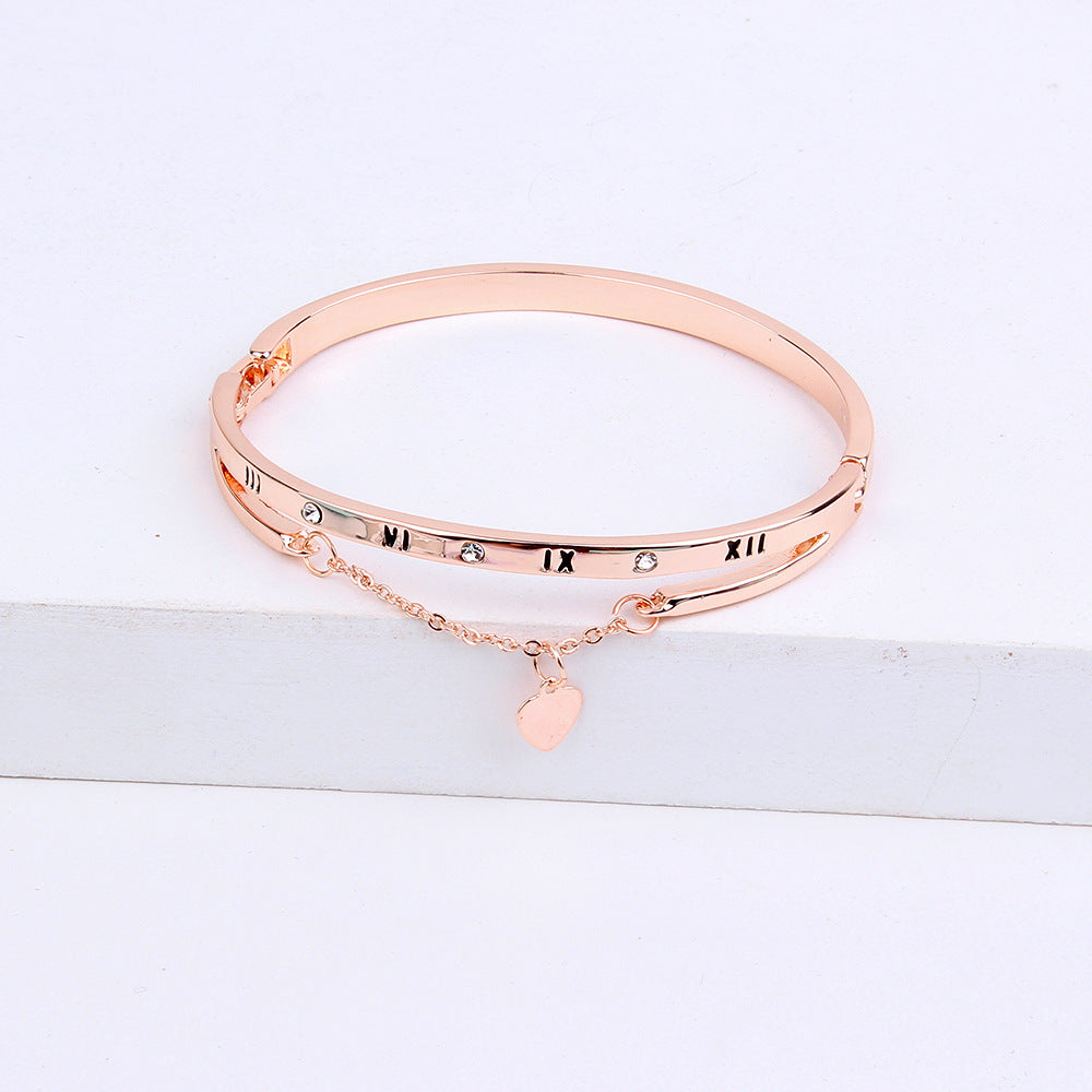 Quasten-Herzarmband – Eleganter Damen Schmuck in Silber, Gold & Roségold
