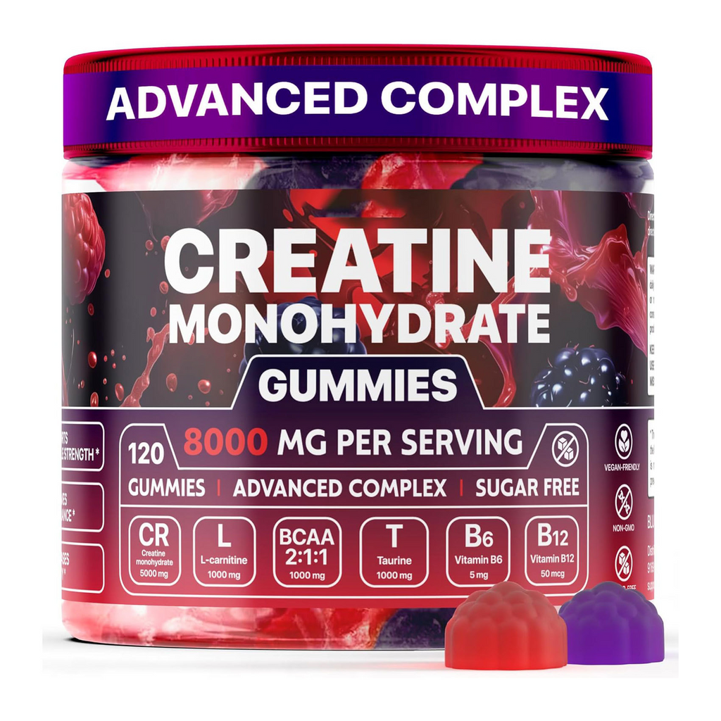 Muscle Boost Gummies – Kreatin & Vitamine für Kraft & Erholung