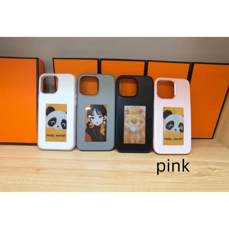 E-Ink Display iPhone Hülle – Personalisierbar, DIY & Stylisch