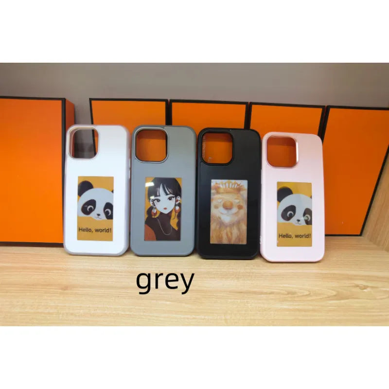 E-Ink Display iPhone Hülle – Personalisierbar, DIY & Stylisch