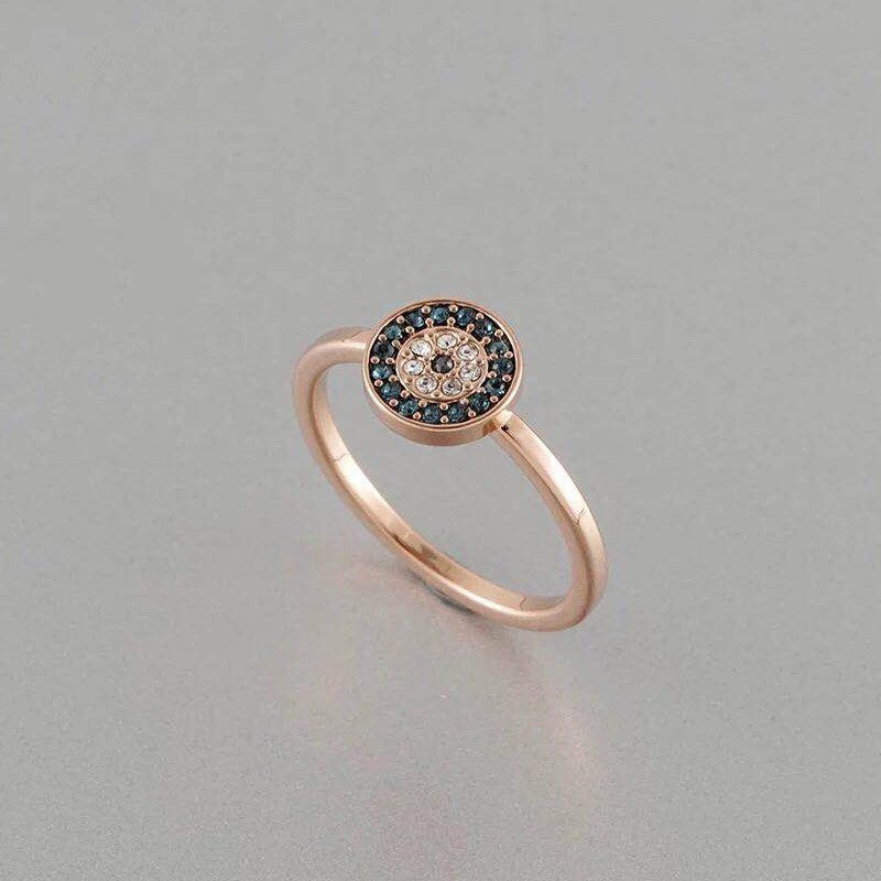 Mysterious Round Devil's Eye Ring