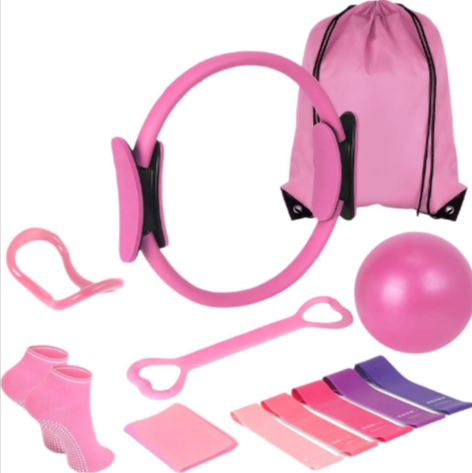 13-teiliges Yoga & Pilates Set – Komplett-Ausrüstung für Zuhause