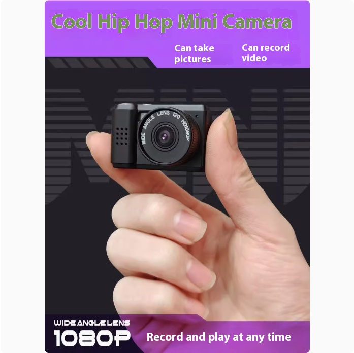 JOZUZE S5 Retro Mini Kamera – HD 1080p, kompakt & immer dabei