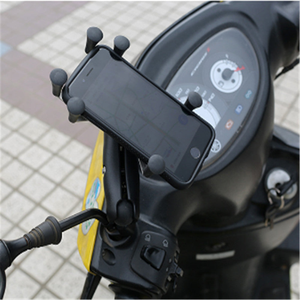 Diebstahlsicherer Handyhalter für Motorrad & Fahrrad