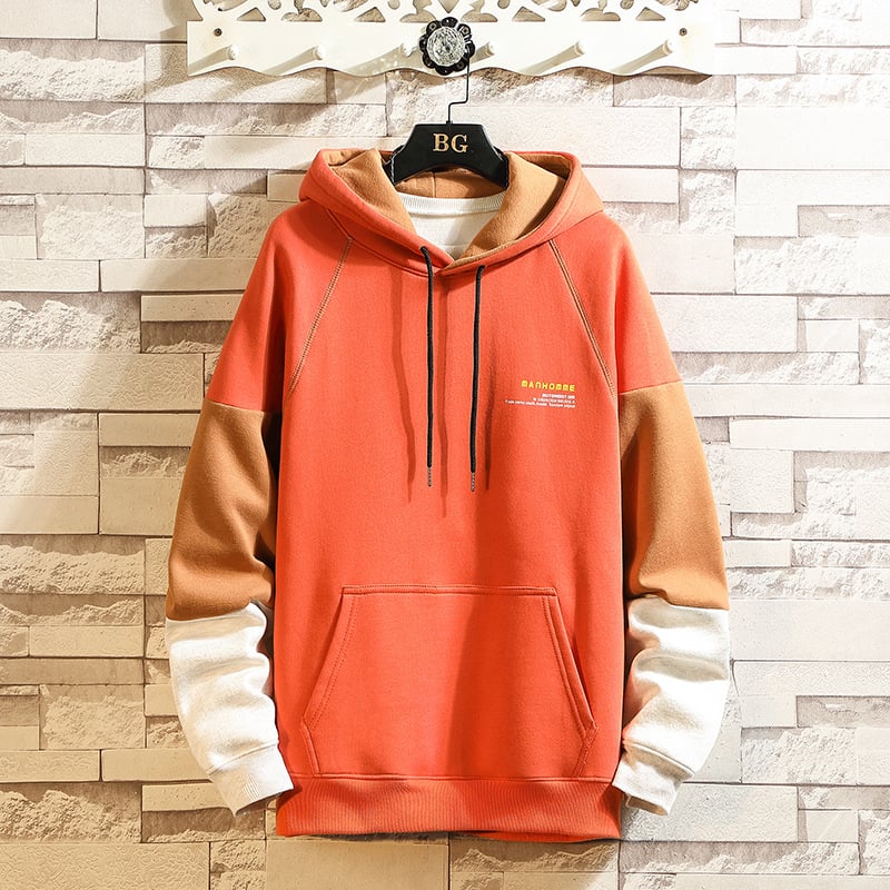 Herren Kapuzenpullover mit Nähten – Lässig, Locker & Warm