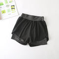 Schnelltrocknende High-Waist Sportshorts für Damen