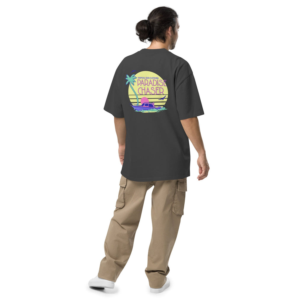 Oversized T-Shirt im Vintage-Washed-Look – Paradise Chaser