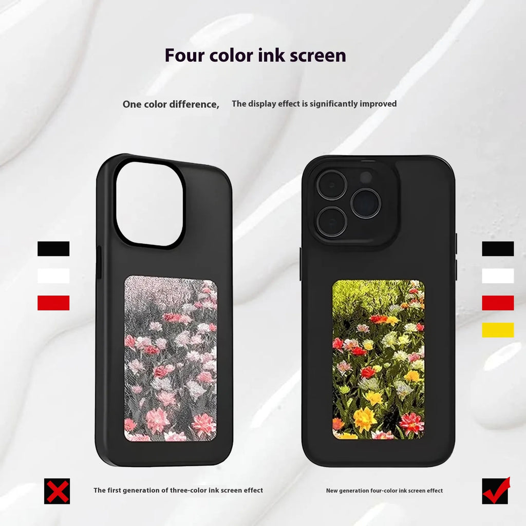 E-Ink Display iPhone Hülle – Personalisierbar, DIY & Stylisch