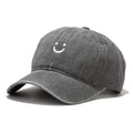 Vintage Smiley Baseball Cap – Unisex Sonnenschutz Mütze