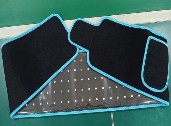 LED Infrarot-Gürtel – 105 LEDs, Wärmetherapie für Rücken, Taille & Gelenke