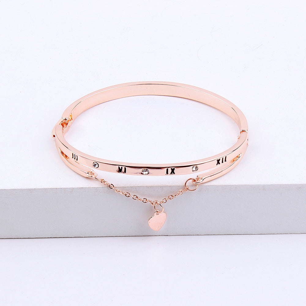Quasten-Herzarmband – Eleganter Damen Schmuck in Silber, Gold & Roségold