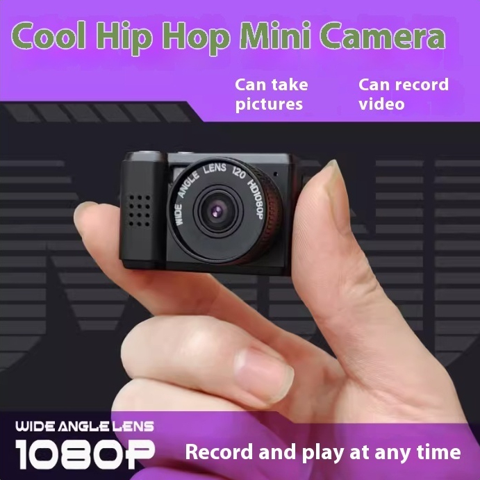 JOZUZE S5 Retro Mini Kamera – HD 1080p, kompakt & immer dabei