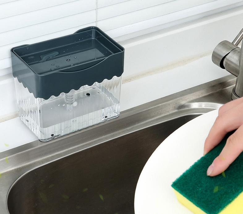 Automatischer Seifenspender für die Küche – Flüssigseife auf Knopfdruck